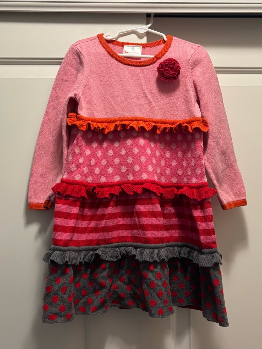 Hanna Andersson sweater dress, size 4T